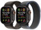 2 cinturini Trail Loop in nylon, compatibili con Apple Watch Ultra 2/Ultra 49 mm, 46 mm, 45 mm, 44 mm, in tessuto elasticizzato e intrecciato con iWatch Ultra 2, Ultra Series 10 SE/9/8/7/6/5/4