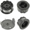 EPLZON F016800570 Replacement Trimmer Spool 1.6mm x 6M Compatible with Bosch Universal GrassCut 18/18-26/18-260 Grass Trimmer (3 Spool + 1 Cover)