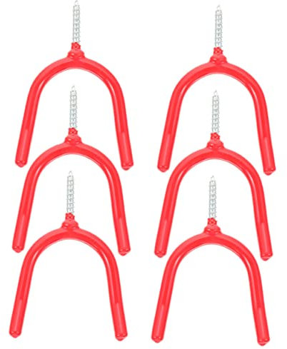 VICASKY 6Stücke Teiliges Garagenhaken aus Metall Multifunktionale Wandhalterung für Garten und Haushaltsgeräte und Langlebig Einfacher Wandspeicher Organizer