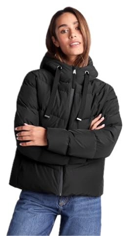 TOG24 Raleigh Womens Luxe Short Down Coat Light Rain Wind Resistant Hood | RDS Certified, Quilted LiningParka, Jacket, Water-repellent, DWR coating, Ribbed cuffs, Adjustable drawcord