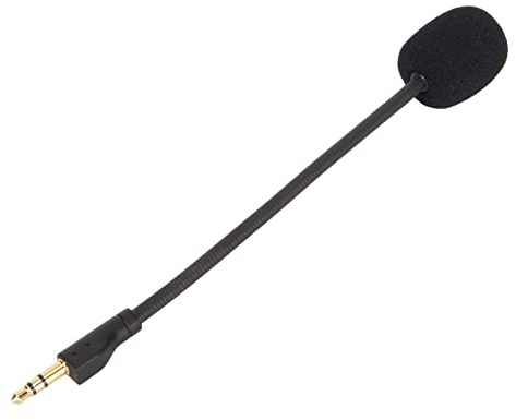 Risegun Ersatz Gaming Mikrofonarm Kompatibel mit G PRO/G PRO X Kabellose Gaming Headset Mikrofon Geräuschunterdrückung 3,5 mm Abnehmbares Mikrofon Boom