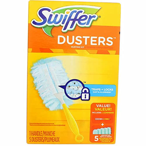 Swiffer Dusters avec manche extensible, 5 EA (lot de 2)