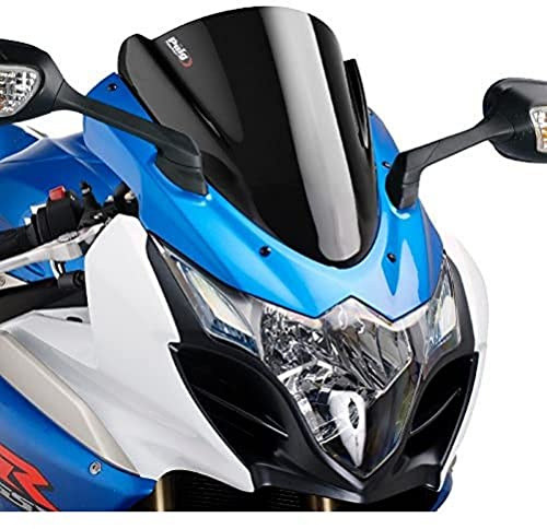 Puig 4933N Z-Racing Scheibe optimierte Aerodynamik, Schwarz
