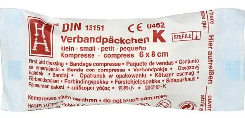 Verbandpäckchen 6x8 cm K Steril