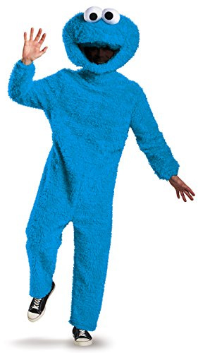 Disguise Herren Krümelmonster Kostüm für Erwachsene Kostüme in Erwachsenengröße (1er Pack)