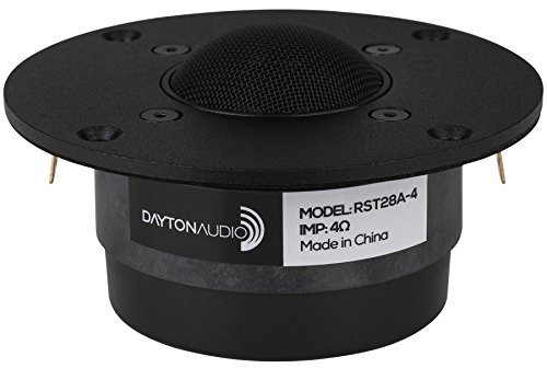 DAYTONAUDIO Dayton Audio RST28A-4 1-1/8 Reference Series Aluminum Dome Tweeter 4 Ohm