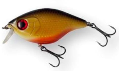 Madcat Tight-S Shallow 12cm 65g - Wobbler zum Spinnfischen auf Raubfische, Kunstköder, Wallerköder, Farbe:Rudd
