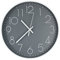Outpicker Wanduhr Ohne Tickgeräusche 30cm Modern Quartz Lautlos Wanduhr Schleichende Sekunde, für Wohnzimmer Kinderzimmer Küche (Grau)
