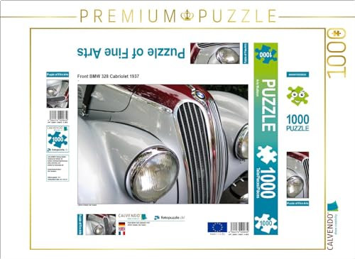 CALVENDO Puzzle Front BMW 328 Cabriolet 1937 1000 Teile Lege-Größe 64 x 48 cm Foto-Puzzle Bild von Condorito1953