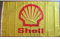 hotrodspirit - Drapeau Shell Rouge et Jaune 150x90cm Flag déco Garage