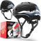 SKATEWIZ Kinder Fahrradhelm Mädchen - Fahrradhelm Kinder Jungen, Fahrradhelm Kinder - Skaterhelm Kinder, Fahrrad Helm Kind, Kinderhelm - Helm Kinder, Helm Fahrrad - Größe M Schwarz-Blau Stern