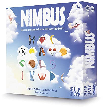 Nimbus – Flip Flap Editions – Gesellschaftsspiel Kinder – Sprache – Worte