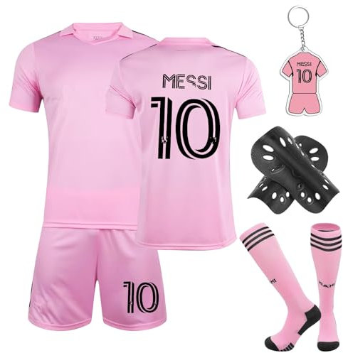 Heartsking Kids Football Kits - 2023/24 Home & Away Soccer Jerseys, Training Shirts, Shorts, Socks, Guard Plate & Keychain Gifts