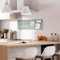 KARAT Magnettafel Magnetpinnwand Memoboard zum Beschriften - Notiztafel div. Designs - Tafel abwaschbar mit Halterung Magneten, GRAU 46x91cm