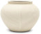 Riviera Maison Vase Beige Steingut Blumenvase, runde hohe Keramikvase 30 cm hoch, handgefertigte dekorative Vase - Bergerac Vase - (ØxH) 30,5x21