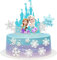Princess Kuchen Topper, 6 Stück Cartoons Kuchen Topper, Happy Birthday Tortendeko Princess, Tortendeko Geburtstag für Mädchen, für Kinder Baby Party Geburtstag Party Dekoration
