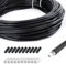 TAPKUA Fahrrad Schlauch 10 Meter Schaltzughülle Ø4mm für Mountainbike Rennrad Ersatz Kabel, Außenhülle mit Endkappen