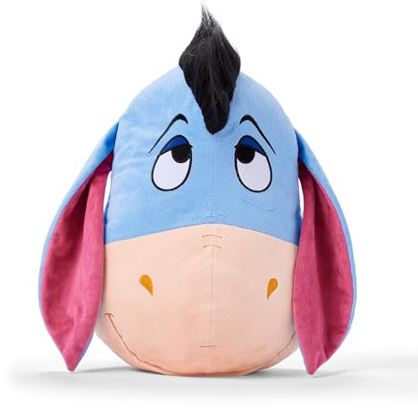 Disney Store Official - Winnie Puuh - I-Aah - Kissen - 43 cm/17 - Originelles kuscheliges Kissen mit dem Gesicht des niedlichen Esels