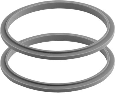 Tabanzhe 2PCS Seal Rings for Replacement-Durable Rubber Ring Blender Gasket Replacement Parts with Lip for Nutribullet 600 900 Series Extractor Blender