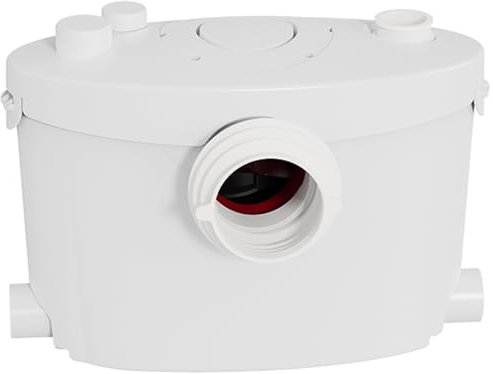 Macerator Pump H400K Silent Heavy Duty for Toilet Shower Sink Bath Waste Powerful 3 or 4 in 1 400 Watts with 1 Years Warranty