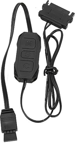 ARGB Controller, RGB Fan Controller Practical 5V 3Pin ABS for Case Fans for Air Cooling Radiators