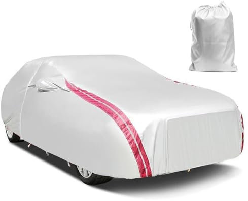 Autoabdeckung Wasserdicht Atmungsaktiv für Citroen C4 (2004-2010), Regen Staubdicht Schneeschutz Sonnenschutz Auto Abdeckplane Winter Garage Abdeckung