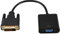 Qusedwey DVI to VGA Adapter Cable 1080P DVI-D to VGA Cable 24+1 25 Pin DVI Male to 15 Pin VGA Female Video Converter for PC Display