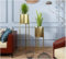 EZ Pack - 2-Piece Elegant Gold Metal Planters with Stands 63cm & 70cm Flower Holders Pots for Indoor Outdoor Kitchen Living Room Corner Garden Balcony Patio Decor Plant Pots