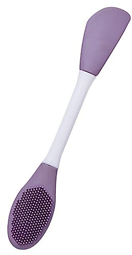 Warmhm Dual-Ended Silicone Face Mask Brush Applicator Tool for Facial Cleansing and Exfoliation for Beauty Salons and Home Use
