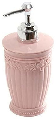 LABRIMP Plastic Empty Bottles for Shampoo and Emulsion Subpackaging Bottle Pump Press Function for Home Use Round