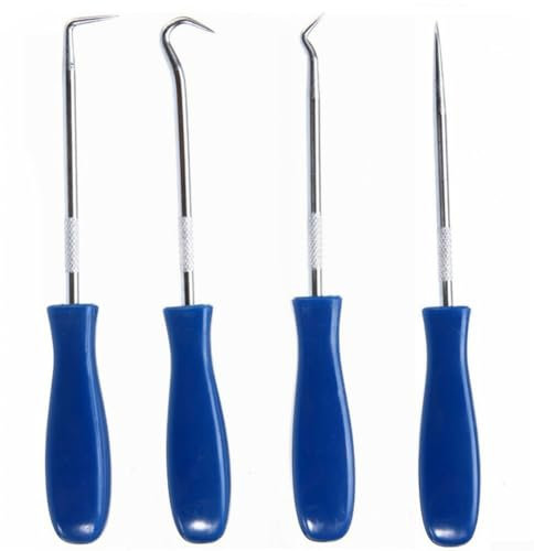 Praktisches Auto-Entfernungswerkzeug, 1-teiliges Pick- und Haken-Set für einfaches Herausnehmen von Unterlegscheiben und O-Ringen (gerade)