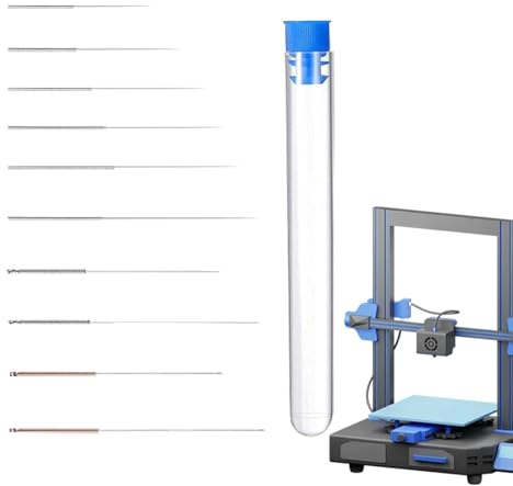 3D Drucker Düsenreiniger - 10-Teiliges Set Aus Rostfreiem Stahl Gegen Verstopfung,0.15 Bis 1mm Düsen Reinigung Und Wartungsset - Für Tägliche Pflege Von Anfängern, Studenten &