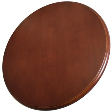 CHUOZI 24 27 30 36 40 Large Lazy Susan Turntable Tabletop Round Rotating Wooden Serving Tray for Dining Table Kitchen Top Centerpiece，Multi-Color(Black,80cm/30in)