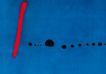 Joan Miró Poster/Kunstdruck Bleu II 100 x 70 cm