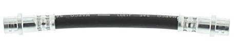 MAPCO Bremsschlauch hinten 3750 Hinterachse, Länge: 165mm, | Kompatibel mit: AUDI A1, A3, TT, TT Roadster, SEAT AROSA, CORDOBA, CORDOBA, CORDOBA Vario, IBIZA II, IBIZA III, IBIZA IV