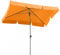 Schneider Parasol Locarno, mandarine, env. 180 x 120 cm, en 4 parties, rectangulaire