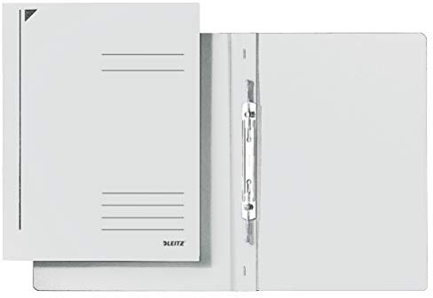 Leitz 3040-00-01 Spiralhefter, A4, kaufmännische Heftung, Colorspankarton, weiß