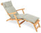 ROG garden-line AU94: Auflage FÜR DECKCHAIR 186 x 45 cm - Taupe (GRAU)