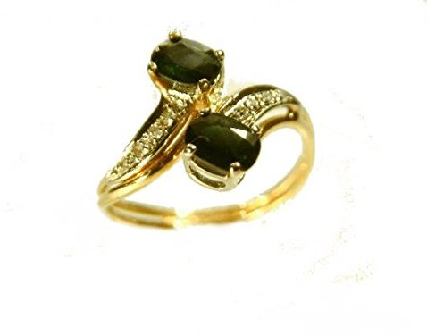 mr.goldis Saphir Ring Gold 585 Brillantring Goldschmuck Hochtzeitschmuck