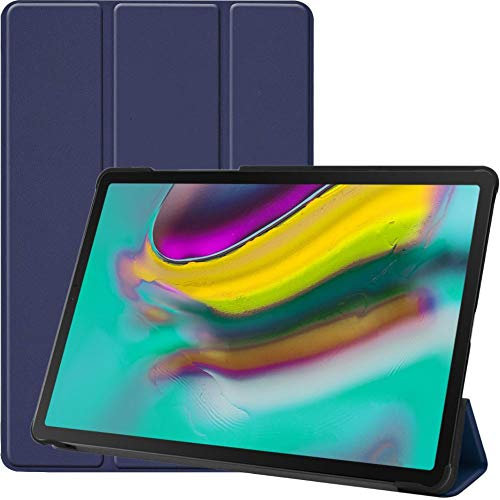 ebestStar - Cover per Samsung Galaxy Tab S5e 10.5 T720/T725, Custodia Protezione Flip Magnetica, Slim Case Sottile Pelle PU, Blu scuro