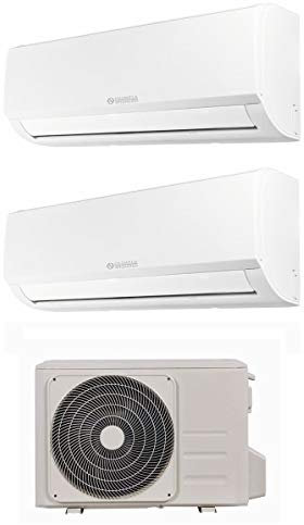 Olimpia Splendid Serie Wall Aryal S1E - Climatizzatore 9000 + 9000 btu, Classe A++/A+, Dual Split, Inverter