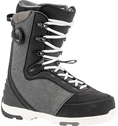 Nitro Herren Snowboardboot Club BOA HYBRID Boot´20, Größe:43 1/3, Farben:Black