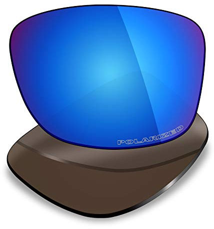 Mryok Verres de rechange pour Oakley Jupiter Squared OO9135-56 mm, Anti-corrosion de l'eau de mer polarisée - Bleu glacier, Taille unique