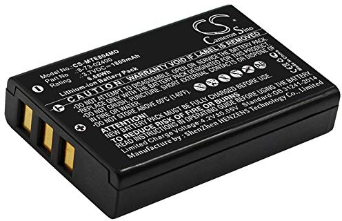 TECHTEK Batteria 1800mAh compatibile con [Otometrics] AccuScreen TE 8-04-13900, Madsen AccuScreen, per [Seca] CT321 ECG Machine, per [Maico] easyTymp, Interacoustics TCallisto, Interacoustics Titan