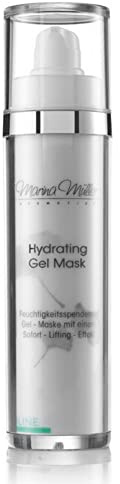 Beauty Gesicht Maske von Marina Müller Cosmetics - Hydrating Gel Face Maske mit Hyaluron, Aloe vera, Vitamin B5 & Panthenol, Collagen: Gesichtsmaske gegen Falten und Trockenheitsfältchen