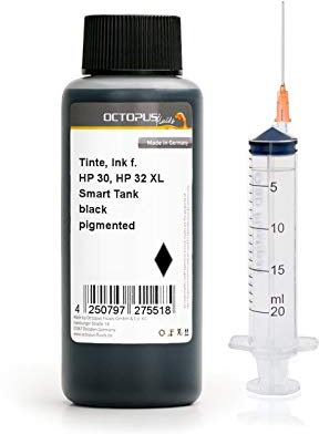 Druckertinte kompatibel für HP 30, HP 32 XL, Smart Tank 315, 450, 455, 457, 550, 555, 559, 570, 655 schwarz 250 ml