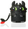 Viwind AirPods 1 2 Hülle Silikon Anime,Funny Cute 3D Cartoon Weiches Airpods 1 2 Generation Schutzhülle und Haut Case Cover,Kabelloses Laden&Stoßfeste-Toothless