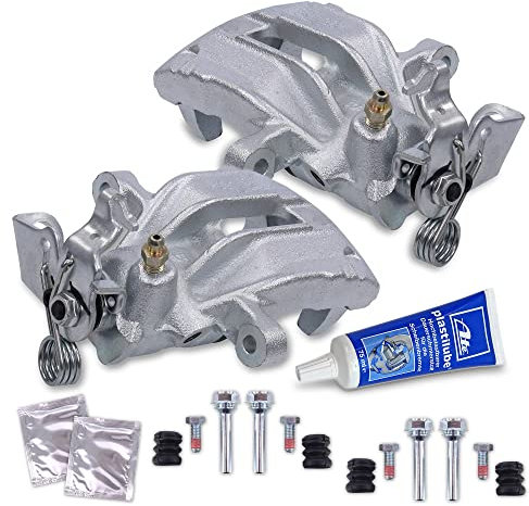 BESTPRICE 2x pinza freno posteriore destra e sinistra Compatibile con FORD GALAXY Mk1, SEAT ALHAMBRA, CORDOBA, IBIZA, TOLEDO, VW CORRADO, GOLF 3, GOLF 4 Cabrio, PASSAT B3/B4, POLO, SHARAN, VENTO,