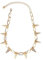 WEITING Punk Halskette Choker Nieten Goth Halskette Choker mit Spikes und Kette Streetwear Vintage Halsketten für Damen Herren Choker Gold