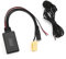 Cavo Adattatore AUX per Autoradio, Ingresso AUX Stereo, Cavo Microfono Bluetooth Audio per Fiat 500/Grande Punto/Qubo/Fiorino, Cavo Adattatore AUX Bluetooth 5.0 con Microfono
